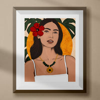 Malia Art Print