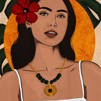 Malia Art Print