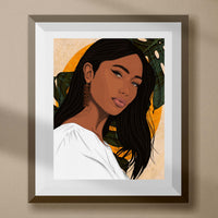 Naila Art Print