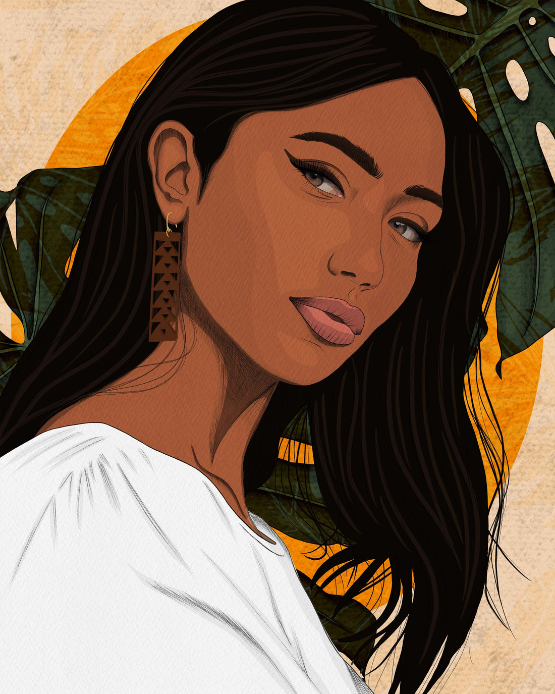 Naila Art Print