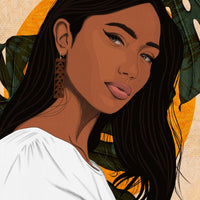 Naila Art Print