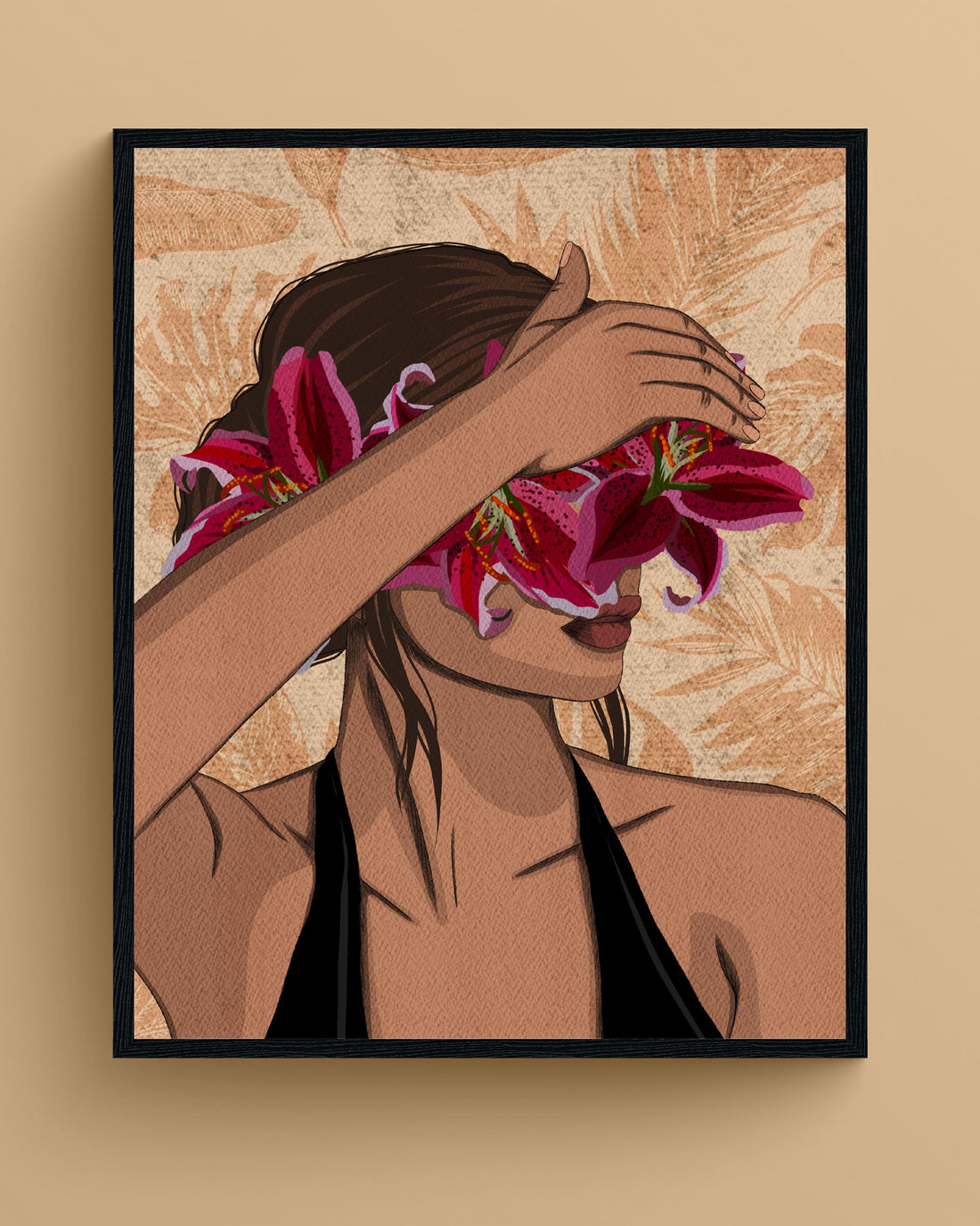 Lily Stargazer Art Print