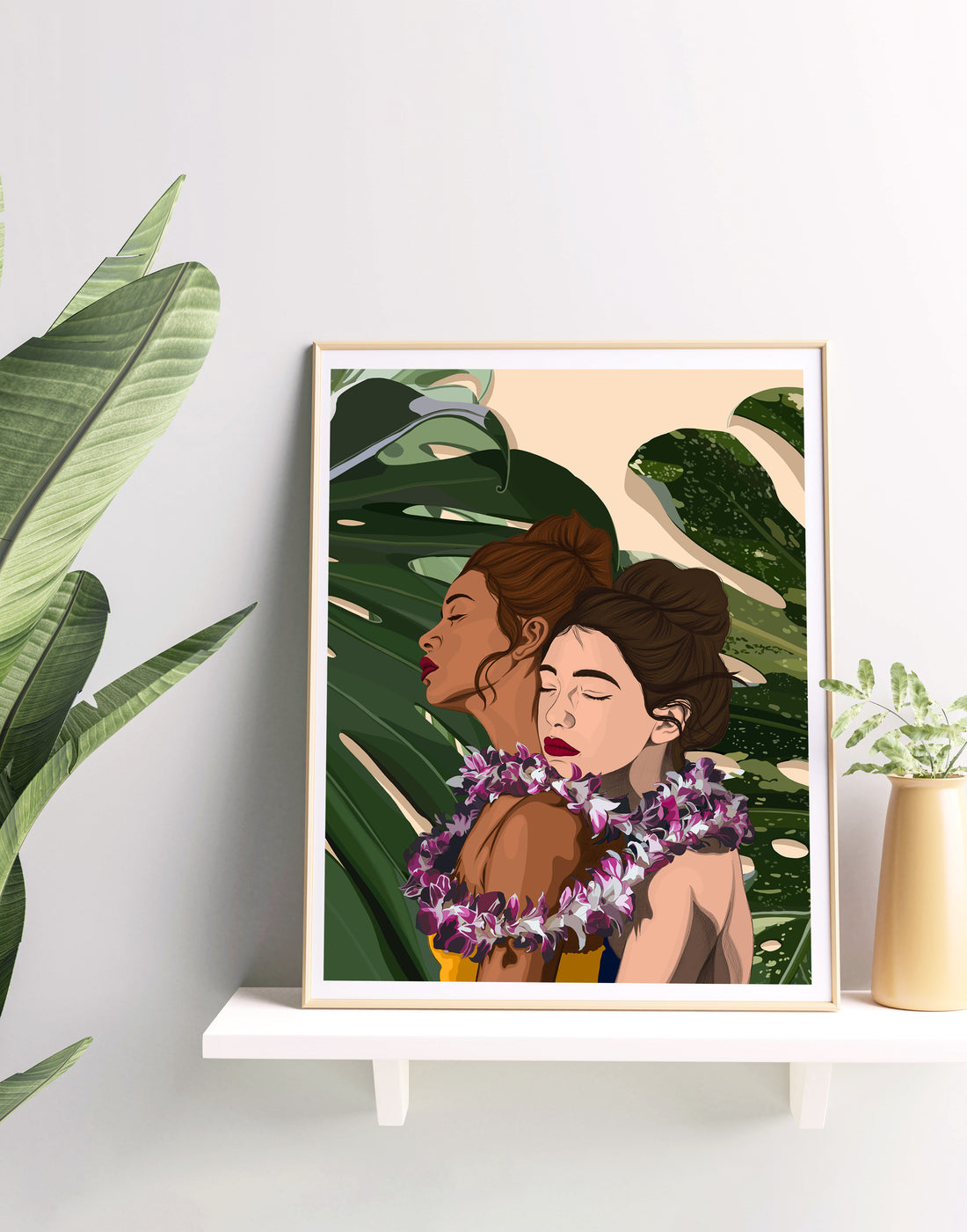 Mana Wahine Art Print